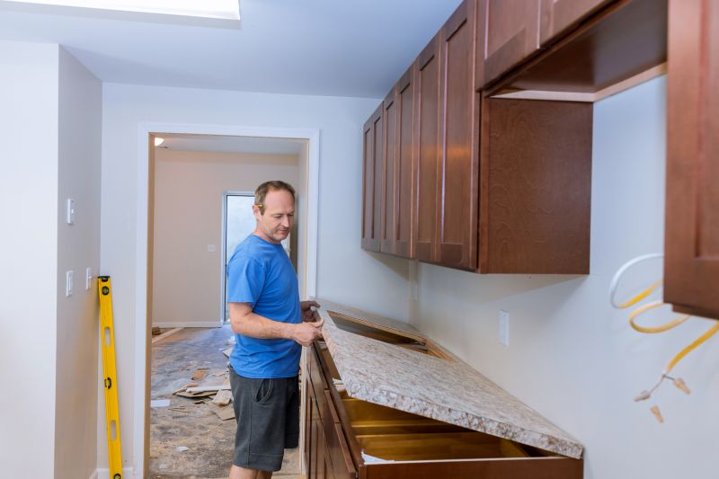 Island Countertop Installation