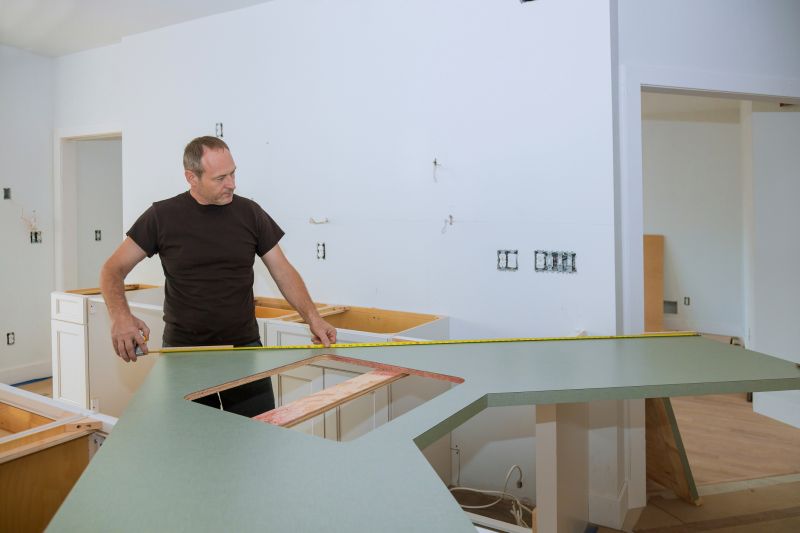 Island Countertop Installation