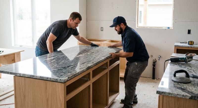 Granite Installation in Marin County, CA